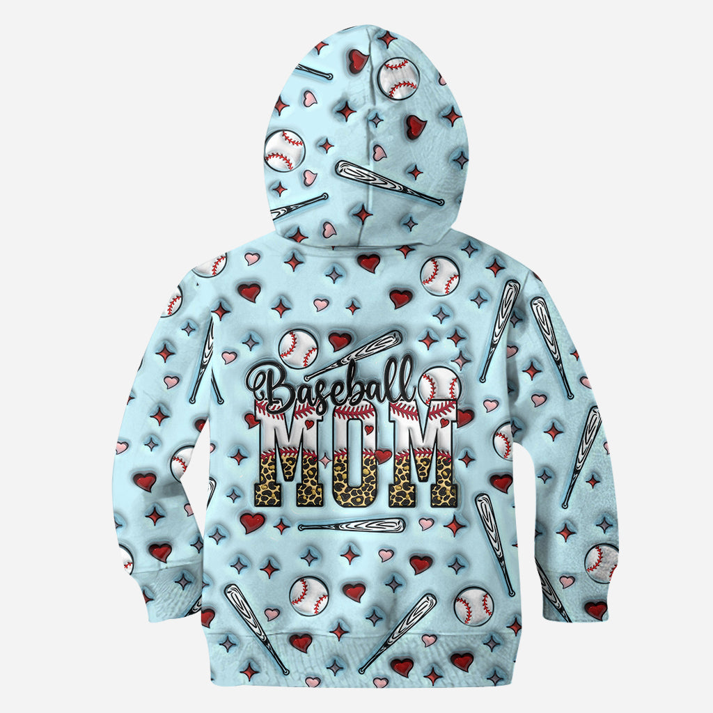 Baseball Mom - Personalized Baseball All Over Shirt