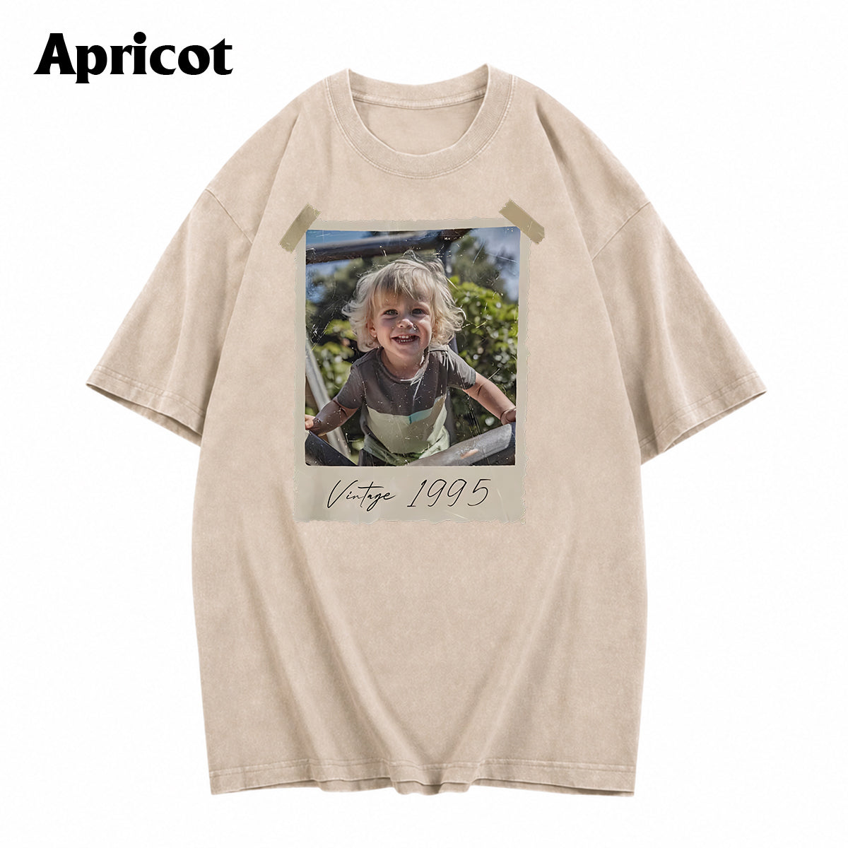 Birthday Gift - Personalized Birthday Washed T-Shirt