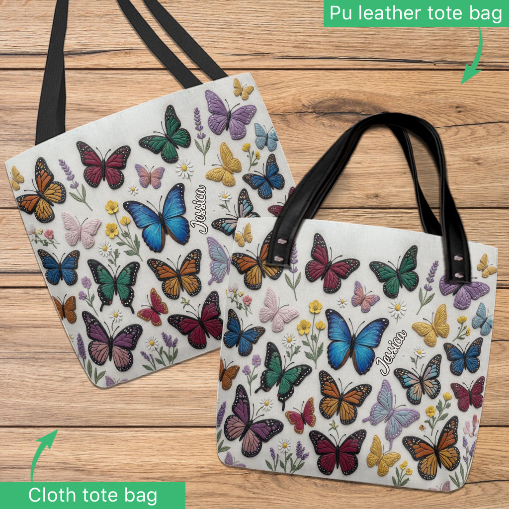 Papillons d'Amour - Sac Tote Personnalisé