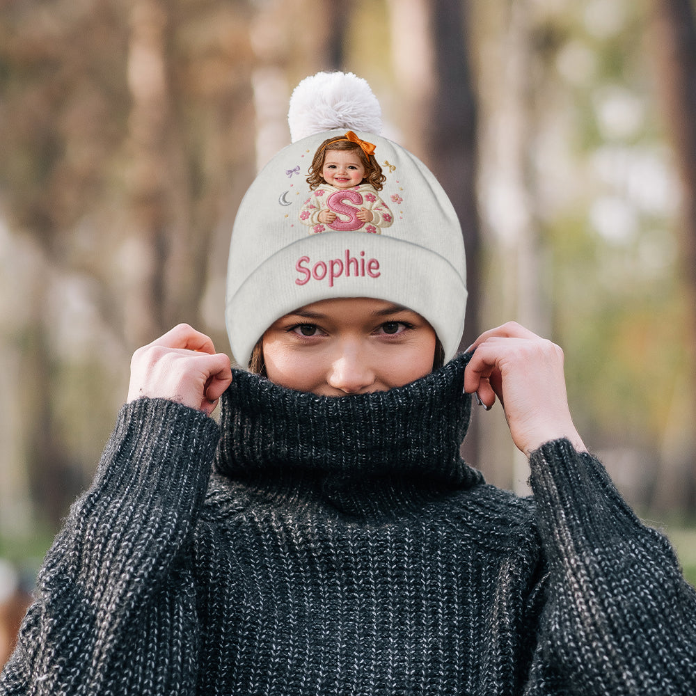 Chapeau Beanie Personnalisé pour Enfant - Photo Personnalisée