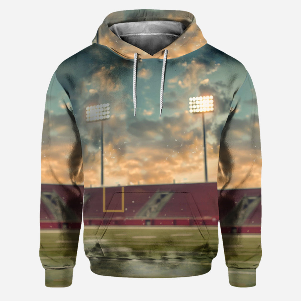 Tout sport, nom, poste, numéro, équipe… - Sweat à capuche et legging de football personnalisés