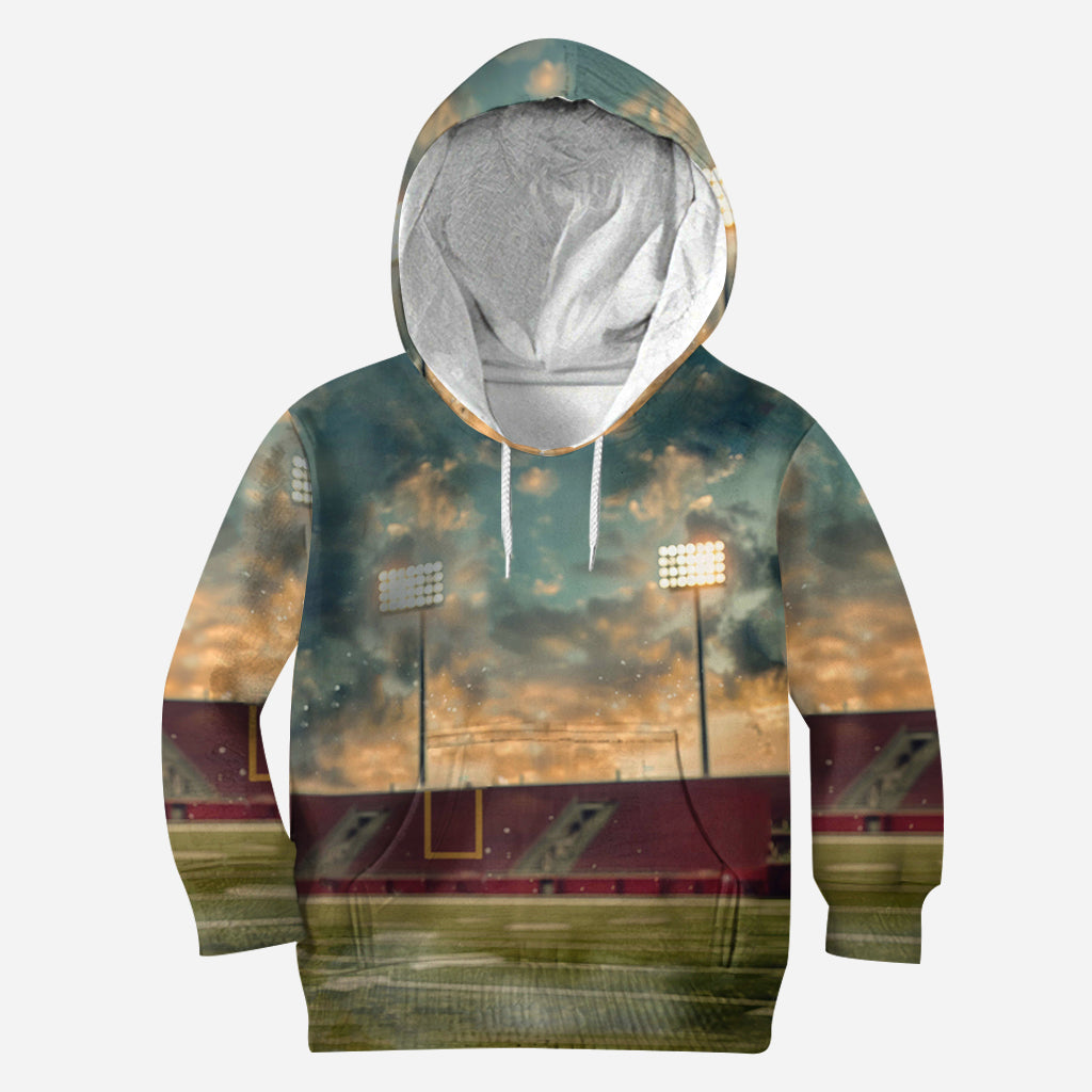 Tout sport, nom, poste, numéro, équipe… - Sweat à capuche et legging de football personnalisés