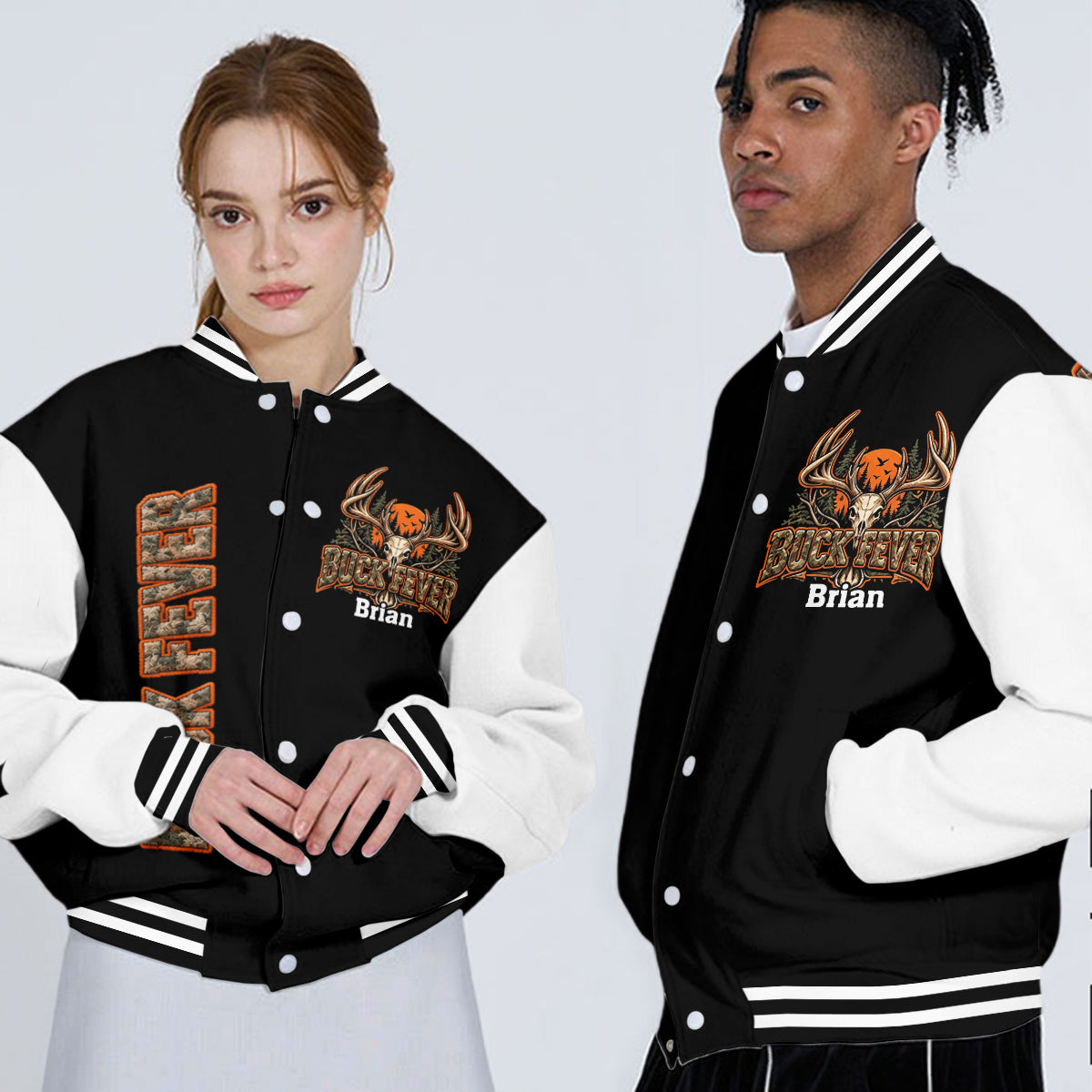 Buck Fever - Personalized Hunting Varsity Jacket