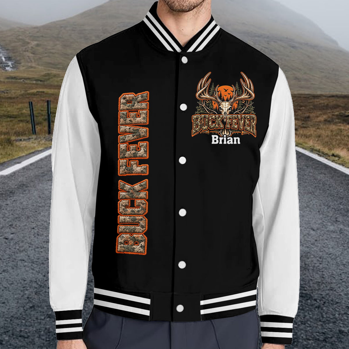 Buck Fever - Personalized Hunting Varsity Jacket