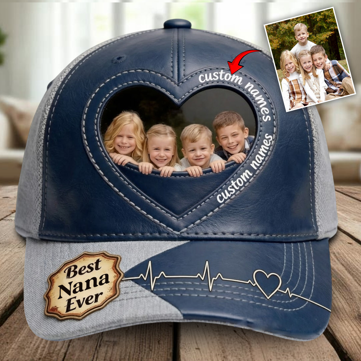 Custom From Any Photo - Personalized Mother Classic Cap