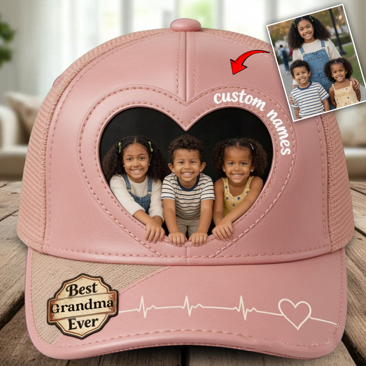 Custom From Any Photo - Personalized Mother Classic Cap