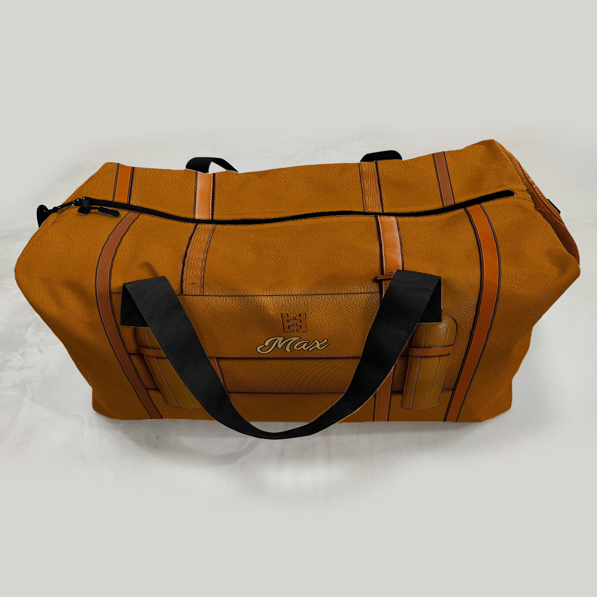 Sac de voyage personnalisé avec un adorable teckel