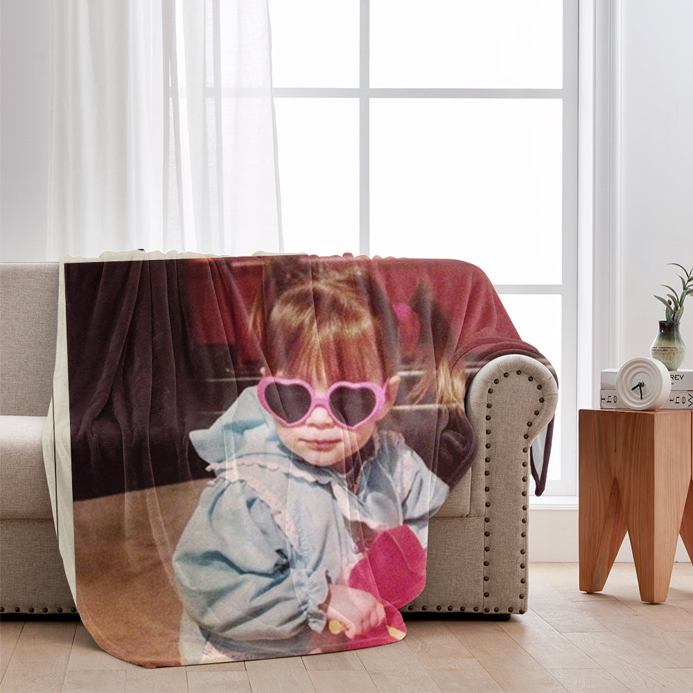 Happy Birthday - Personalized Birthday Blanket