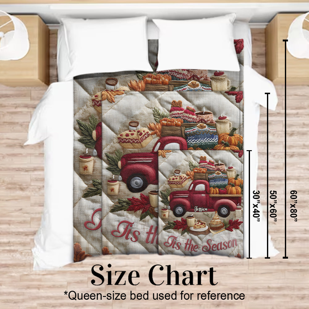 C'est la saison - Couverture d'automne personnalisée