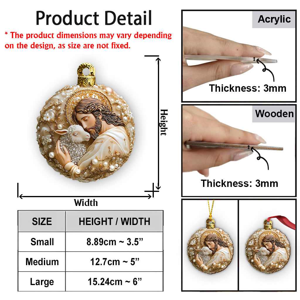 Jésus t'aime - Ornement chrétien