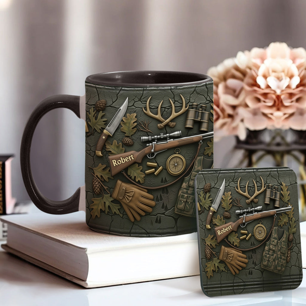 Mug personnalisé « J’adore la chasse »