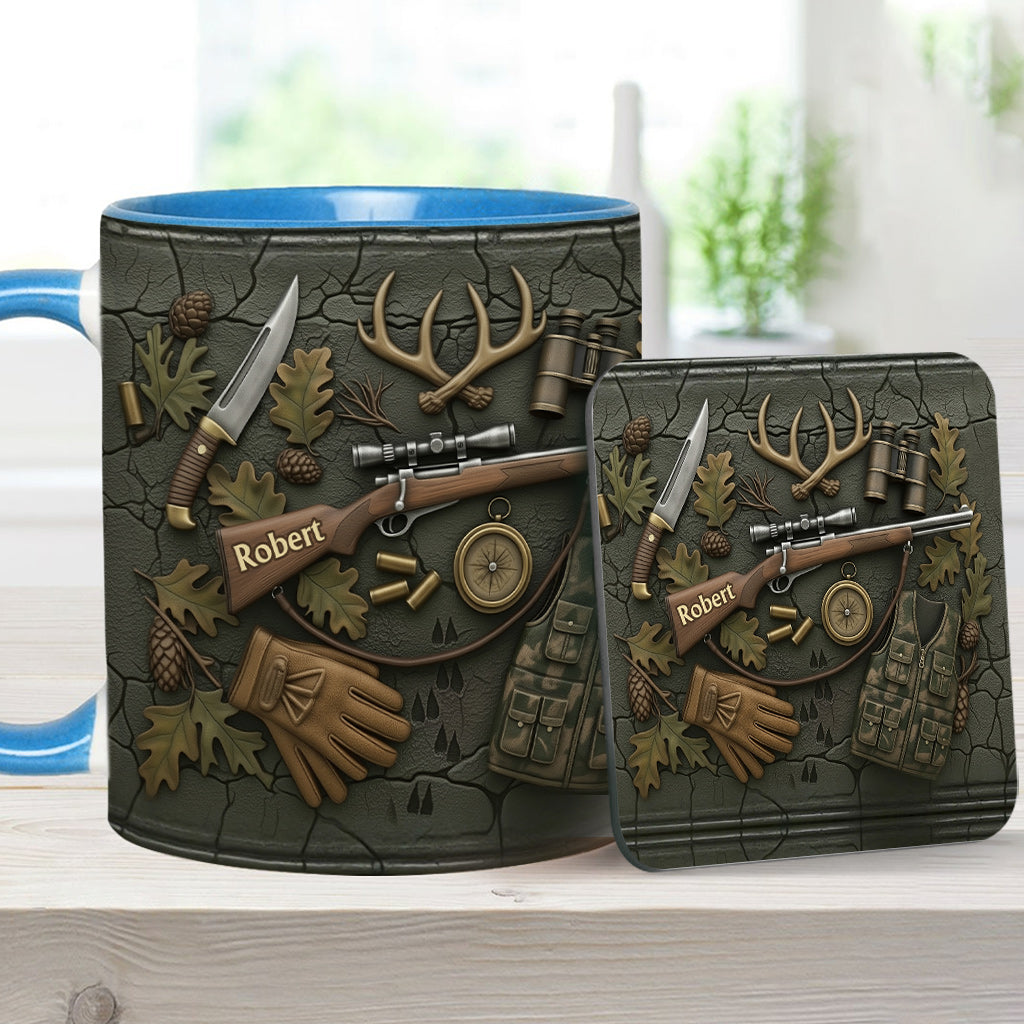 Mug personnalisé « J’adore la chasse »