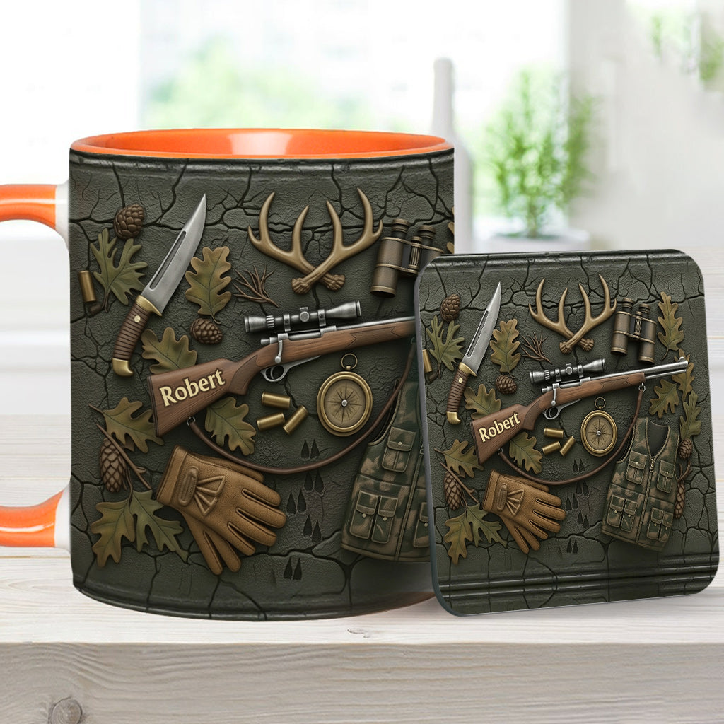 Mug personnalisé « J’adore la chasse »