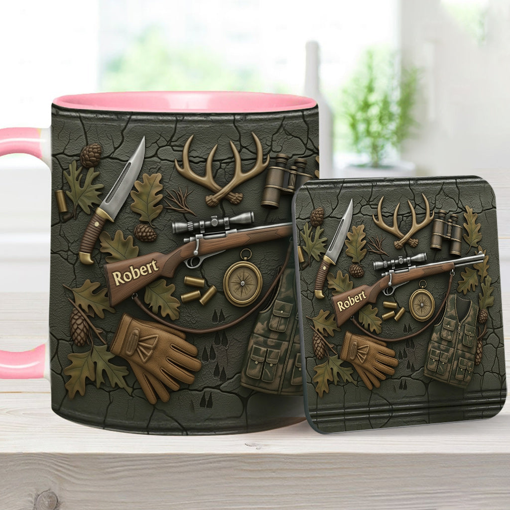 Mug personnalisé « J’adore la chasse »