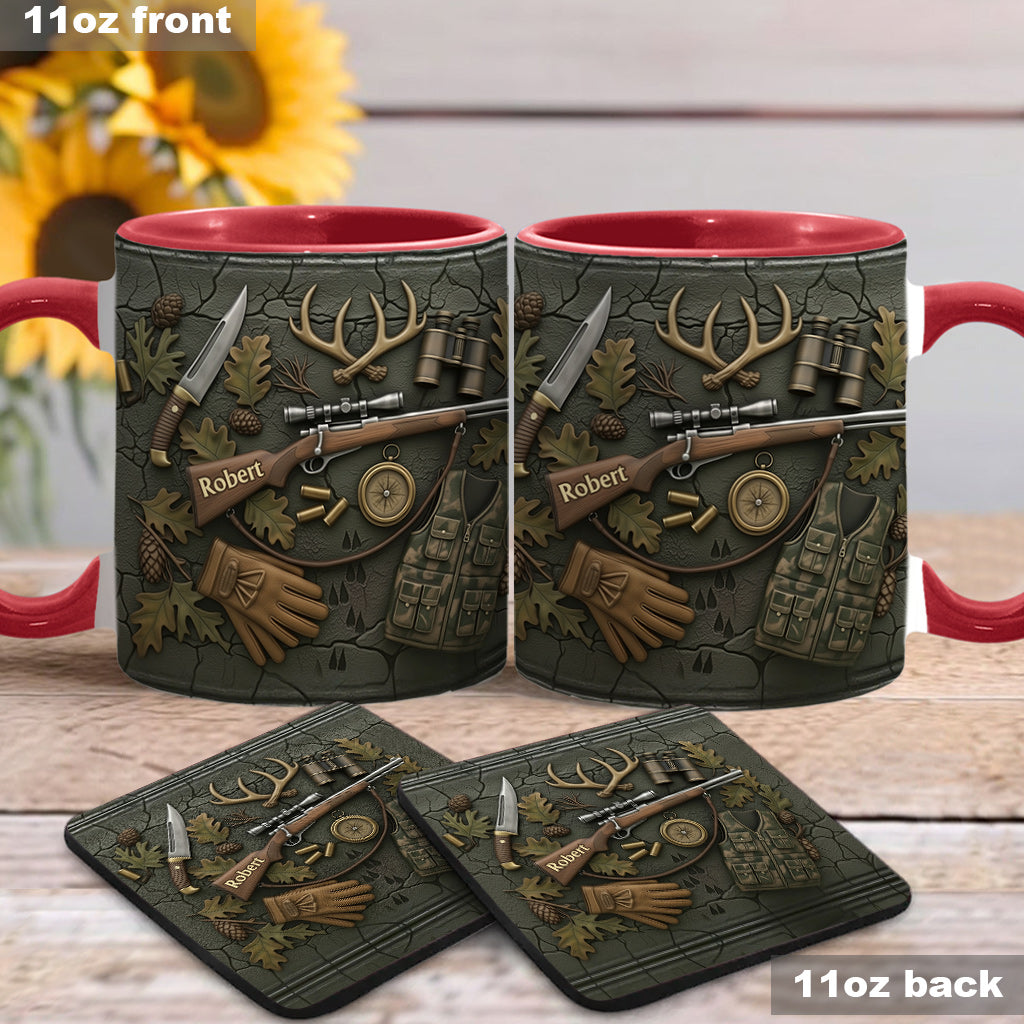 Mug personnalisé « J’adore la chasse »