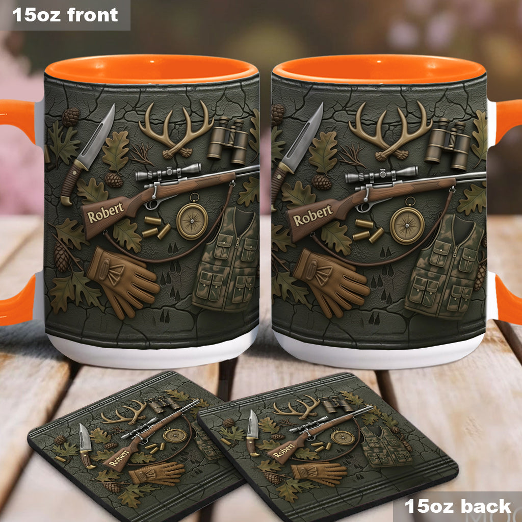 Mug personnalisé « J’adore la chasse »