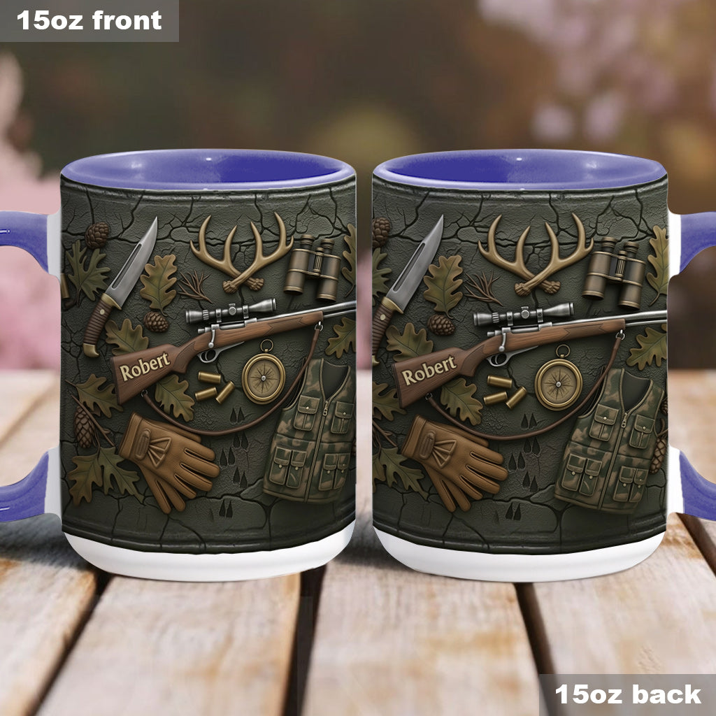 Mug personnalisé « J’adore la chasse »