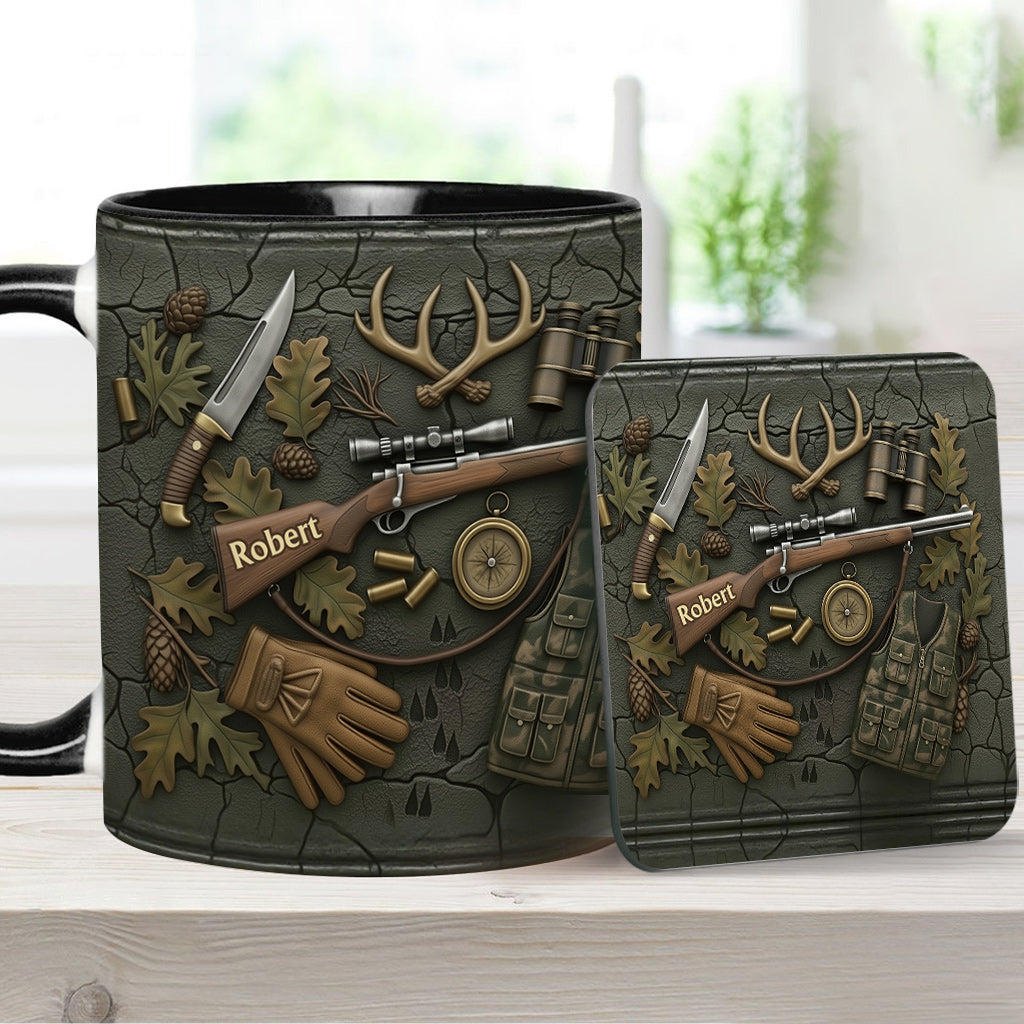 Mug personnalisé « J’adore la chasse »