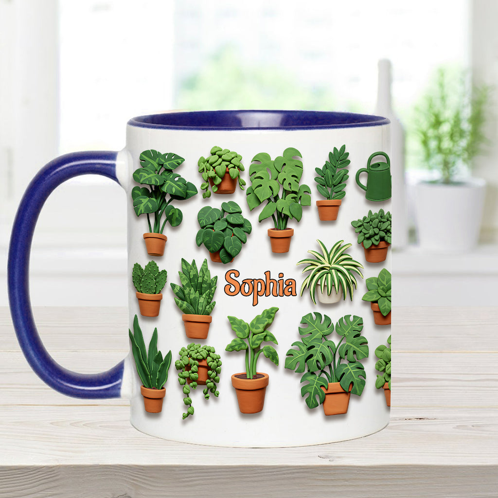 I Really Do Need All These Plants - Personalized Gardening Accent Mug