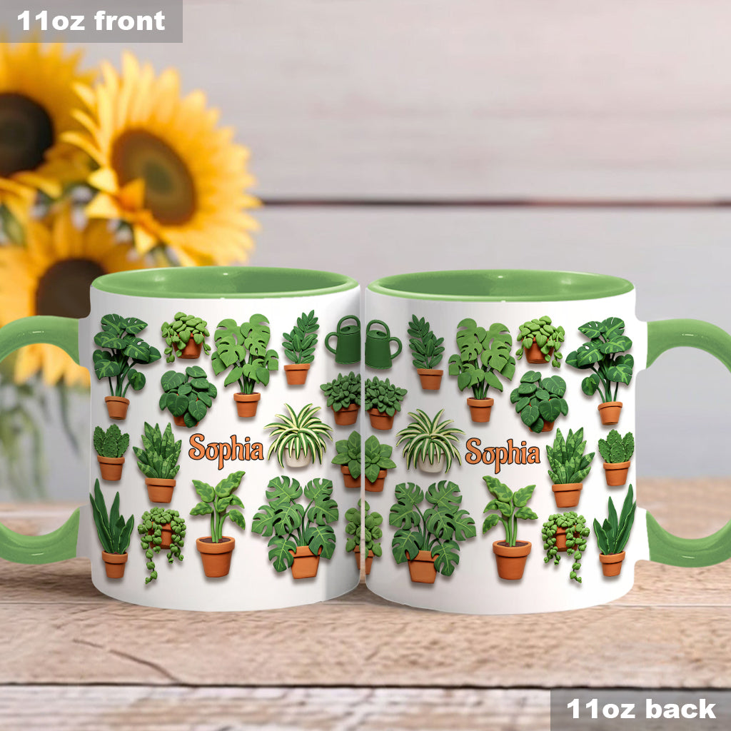 I Really Do Need All These Plants - Personalized Gardening Accent Mug