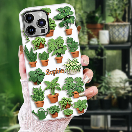 J'ai vraiment besoin de toutes ces plantes - Coque de téléphone personnalisée avec impression intégrale sur le thème du jardinage
