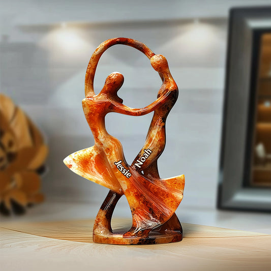 Danser avec toi, c'est magique - Plaque acrylique personnalisée pour couple