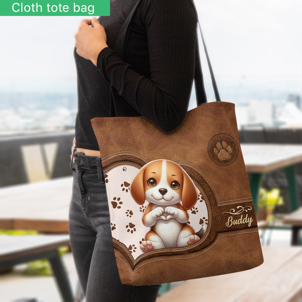 Adorables chiens - Sac fourre-tout personnalisé pour chien