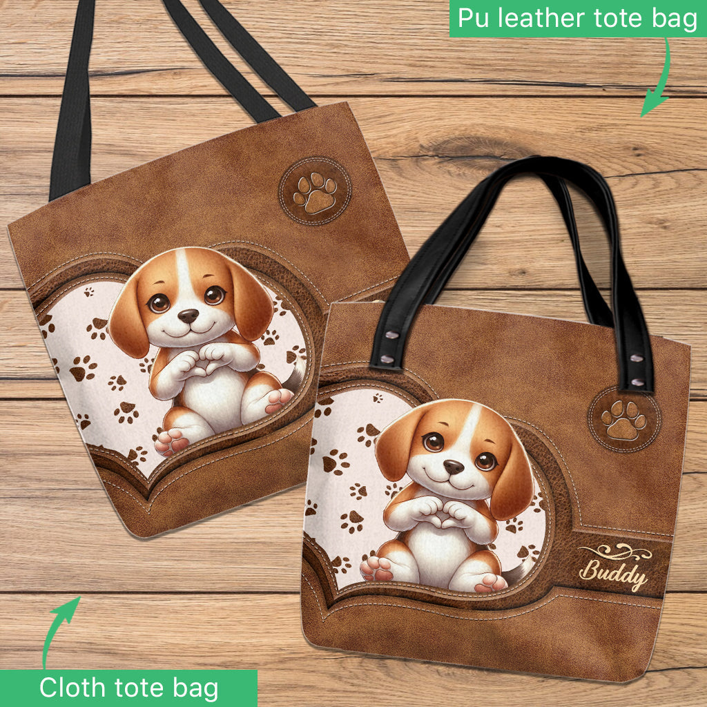 Adorables chiens - Sac fourre-tout personnalisé pour chien
