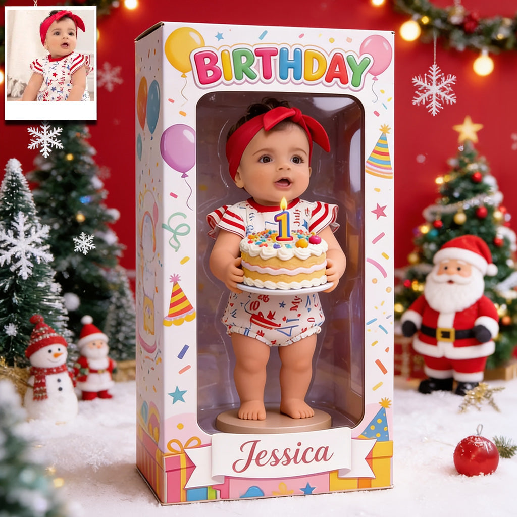 Custom Any Photo - Personalized Birthday Acrylic Display Box