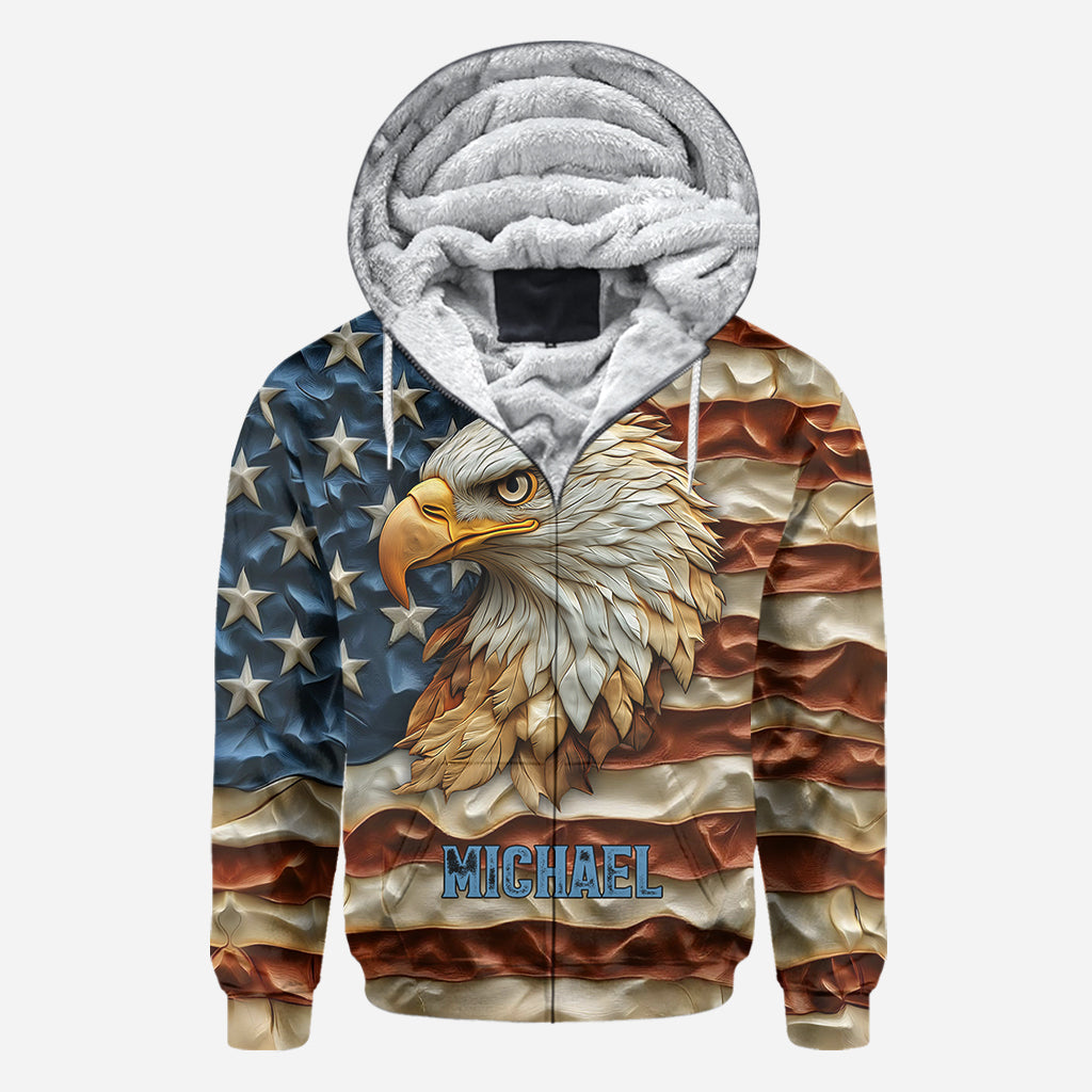 Strong Eagle - Personalized Bald Eagle All Over Shirt