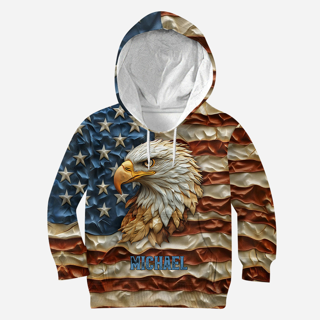 Strong Eagle - Personalized Bald Eagle All Over Shirt