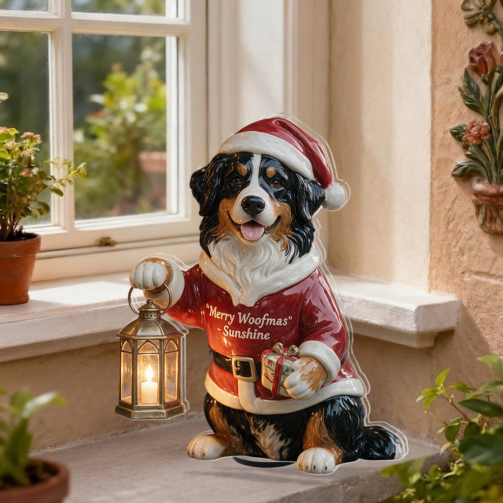 Merry Woofmas - Personalized Dog Solar Acrylic Light