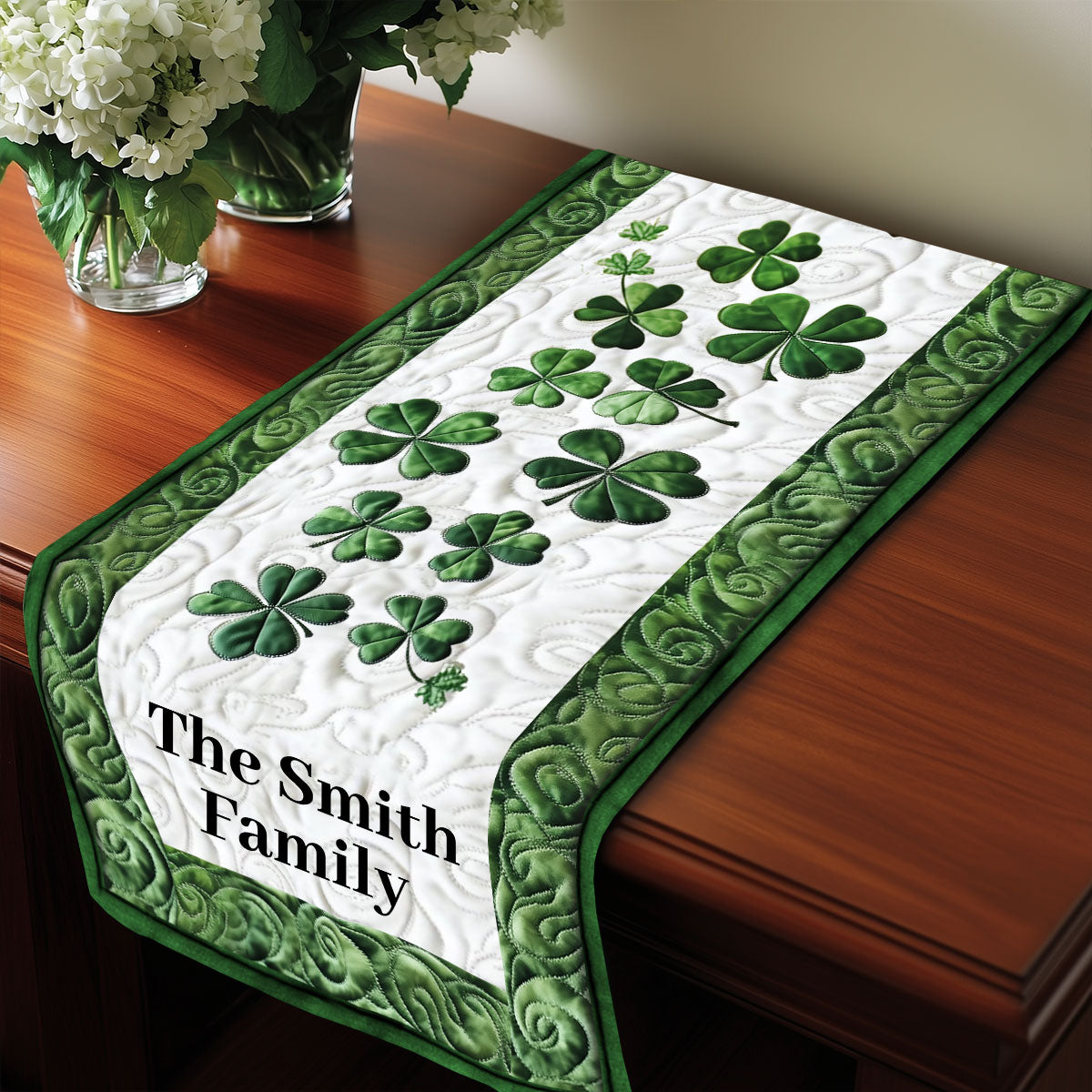 Lucky Family - Personalized Family Table Runner
