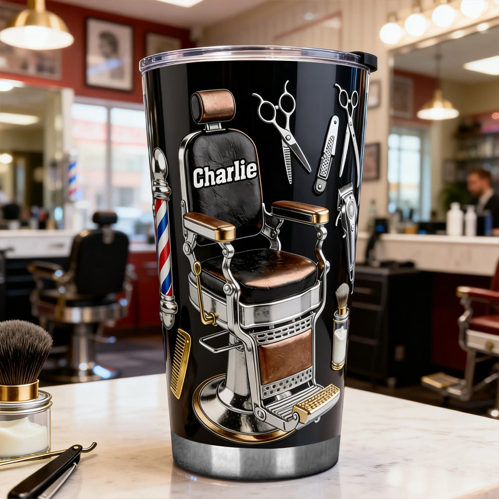 Barber - Personalized Hairdresser Tumbler