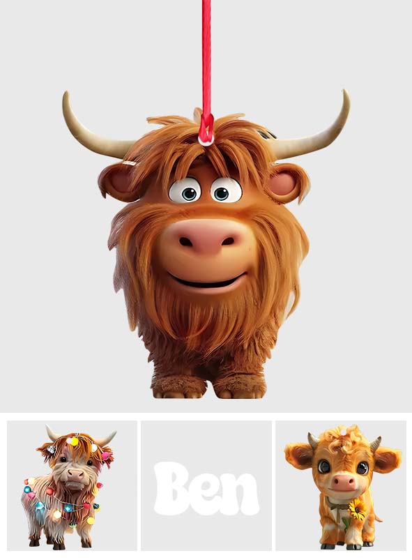 All I Want For Christmas - Personalized Ornament