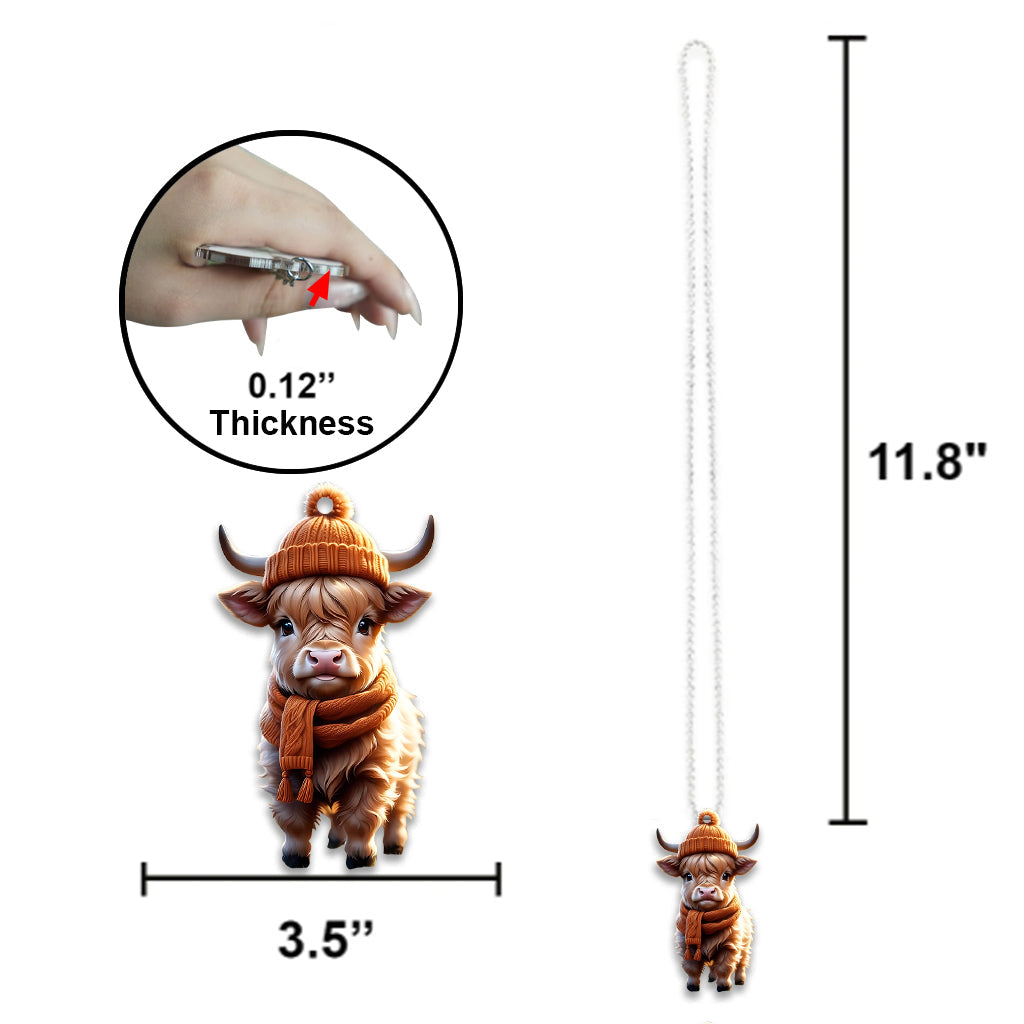 All I Want - Personalized Car Ornament