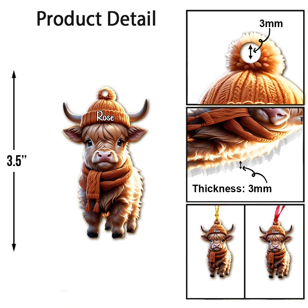 All I Want For Christmas - Personalized Ornament