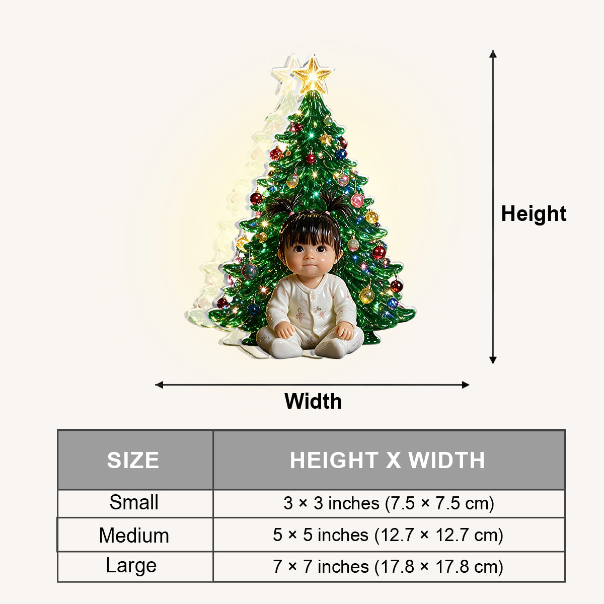 Little Christmas - Personalized Kid LED Light Ceramic Pot