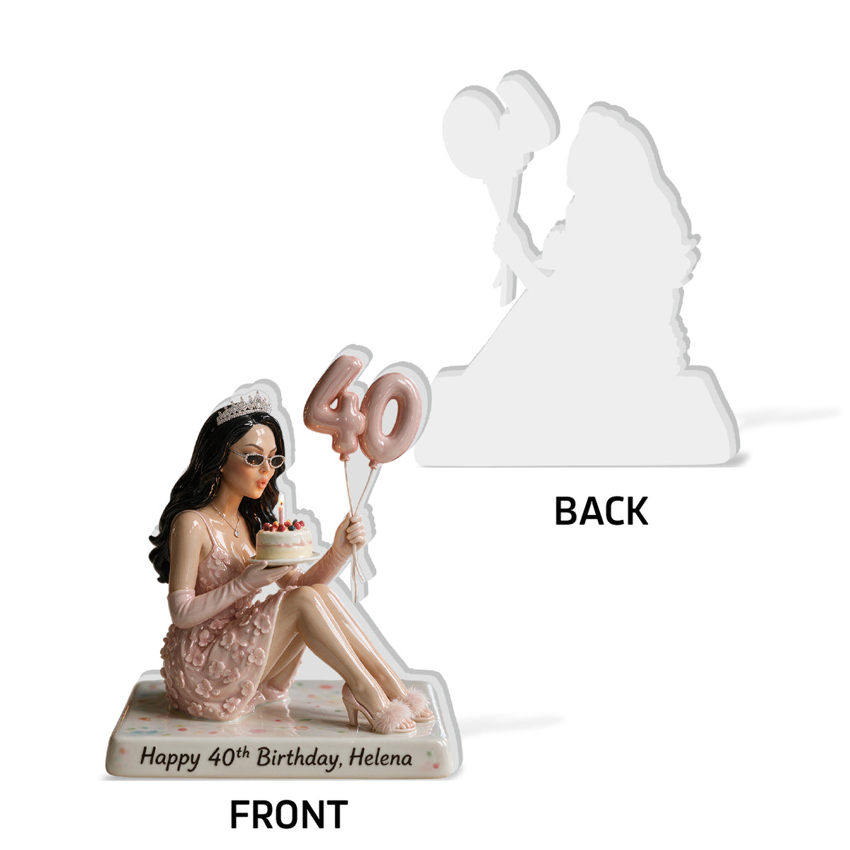 It's My Birthday - Personalized Birthday 3D Plaque
