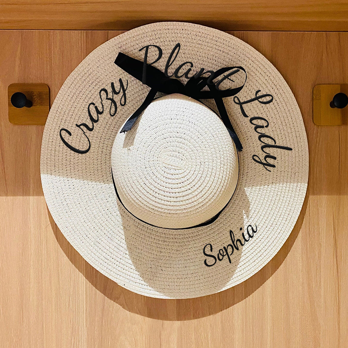 Crazy Plant Lady - Personalized Gardening Foldable Hat