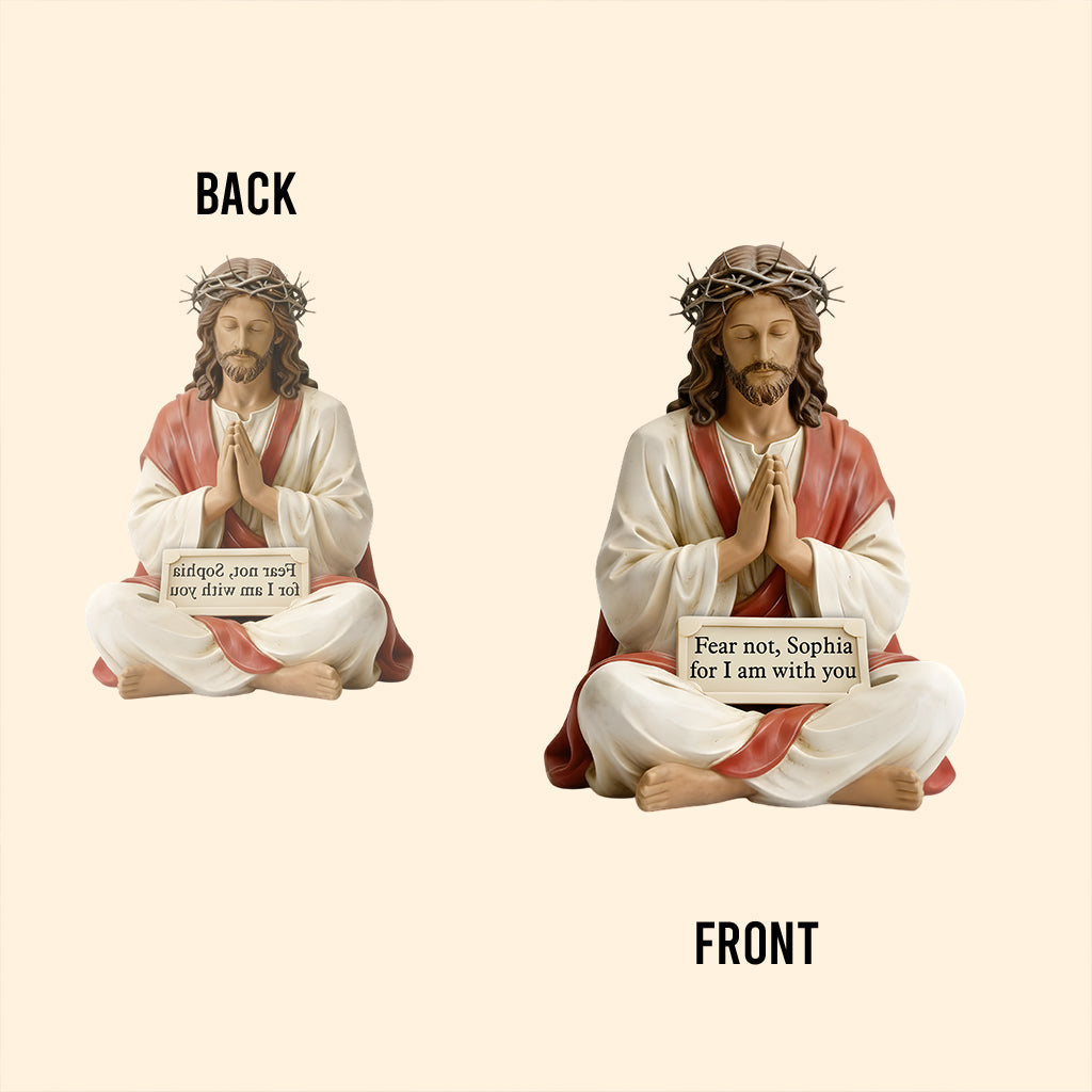 N'ayez pas peur - Plaque acrylique chrétienne personnalisée en forme sur mesure