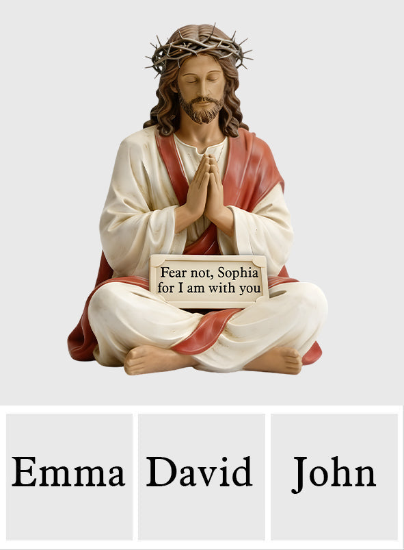 N'ayez pas peur - Plaque acrylique chrétienne personnalisée en forme sur mesure