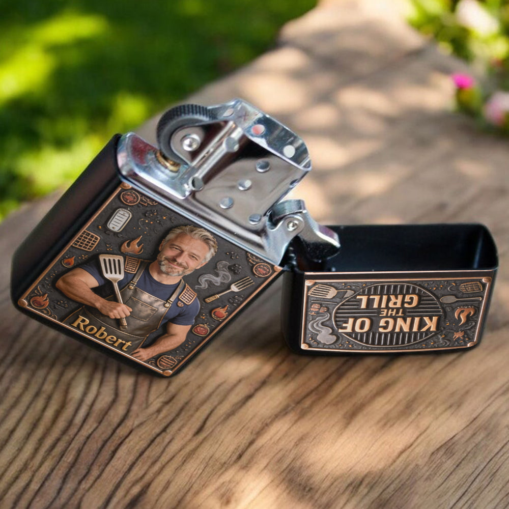 Roi du Grill - Briquet Personnalisé