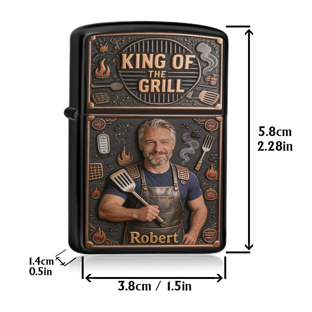 Roi du Grill - Briquet Personnalisé
