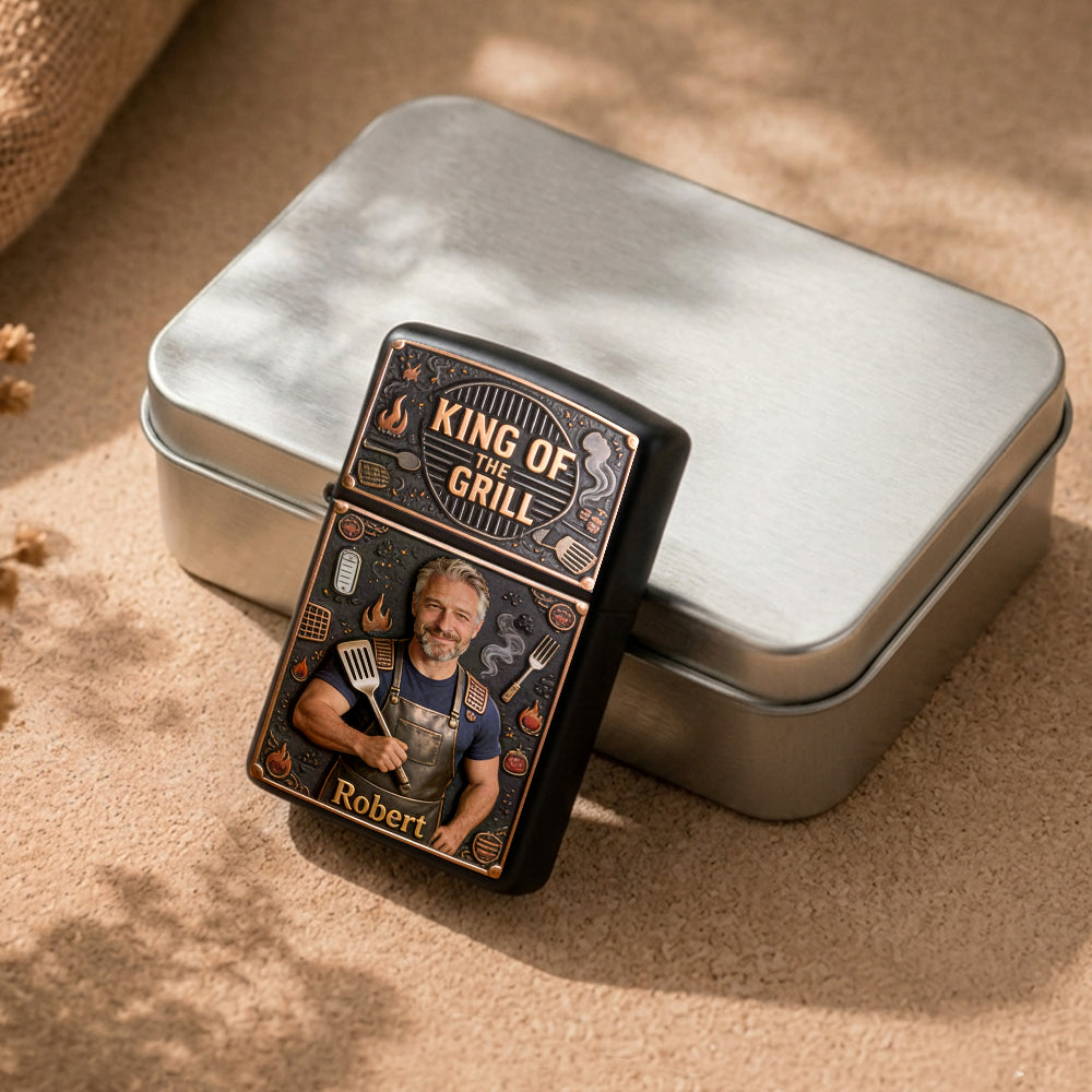 Roi du Grill - Briquet Personnalisé