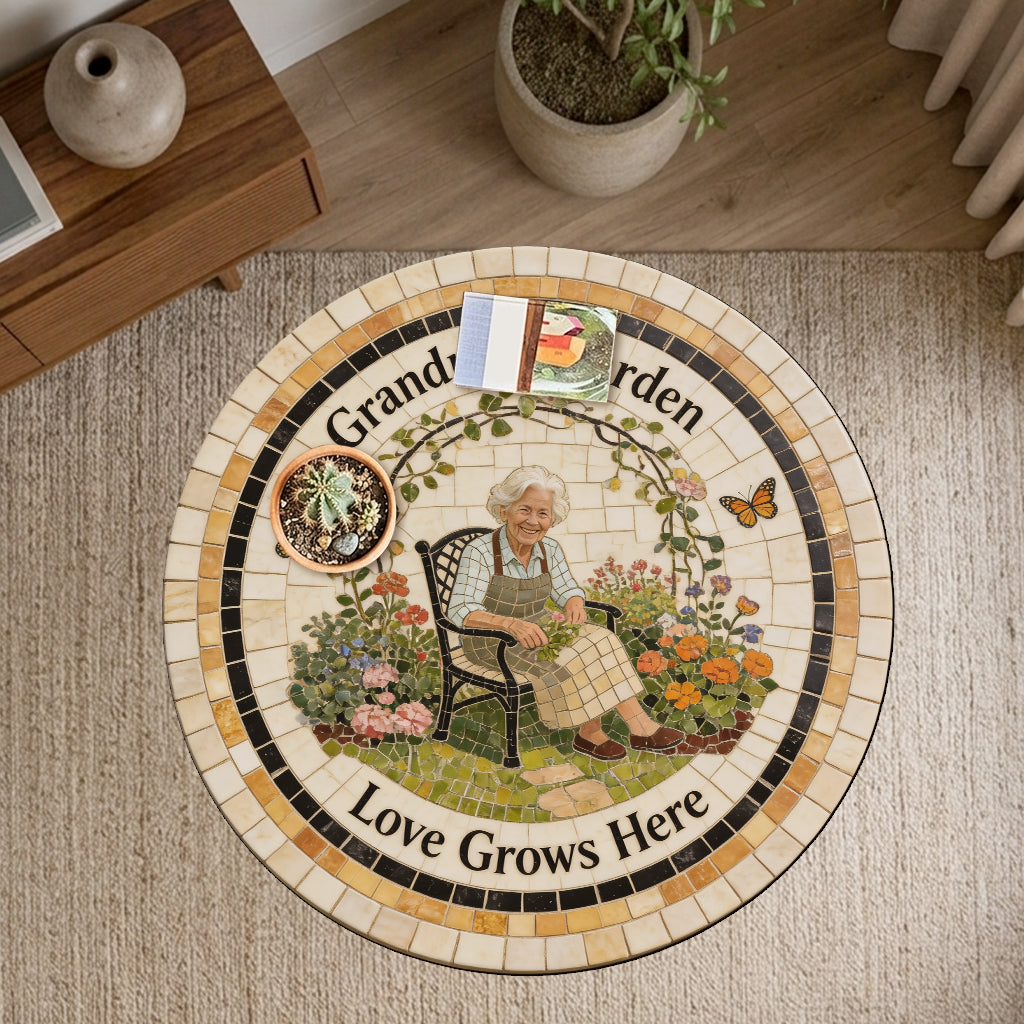 My Happy Place - Personalized Gardening Table Custom Shape