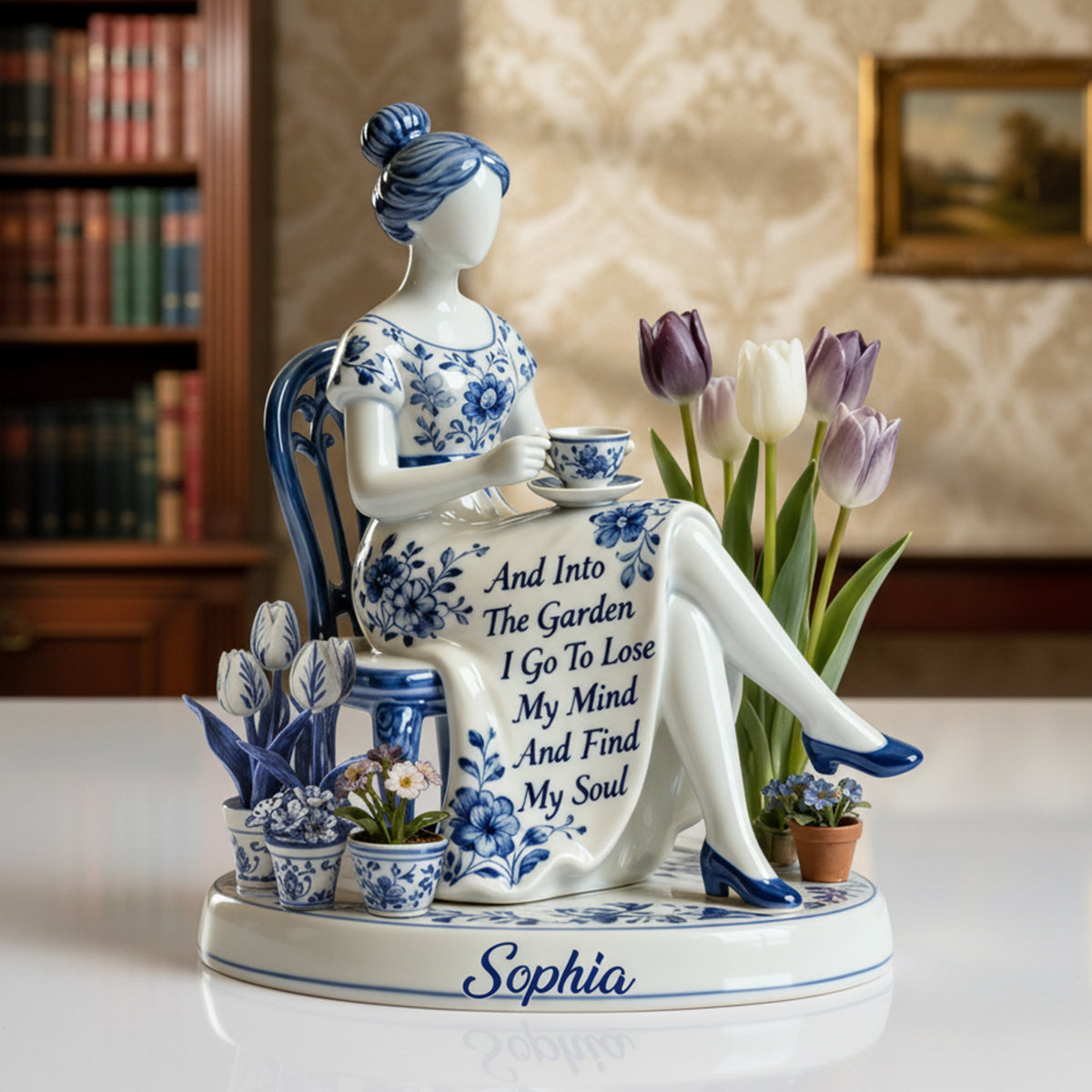 Into The Gardening I Go - Personalized Gardening Custom Shaped Acrylic Plaque