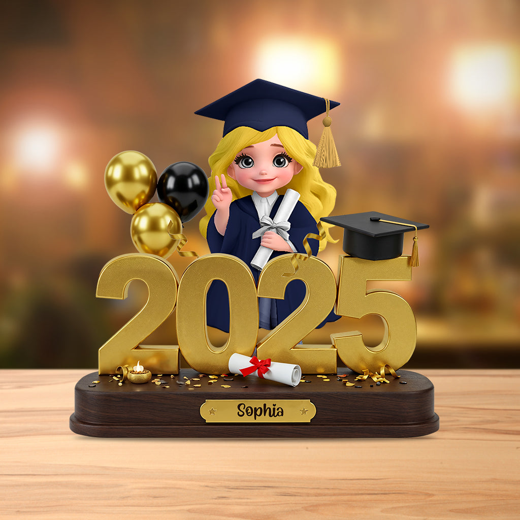 Graduation Gift - Personalized Graduation Custom Shaped Acrylic Plaque