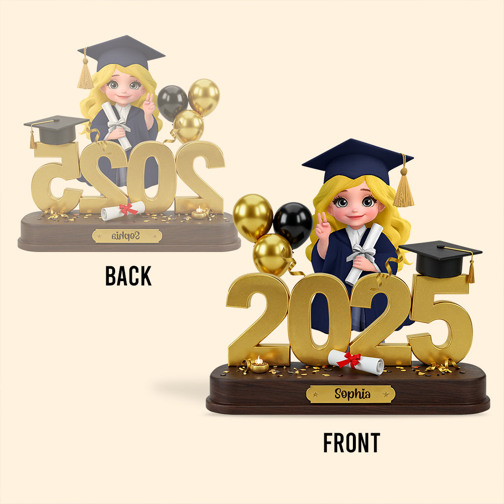 Graduation Gift - Personalized Graduation Custom Shaped Acrylic Plaque