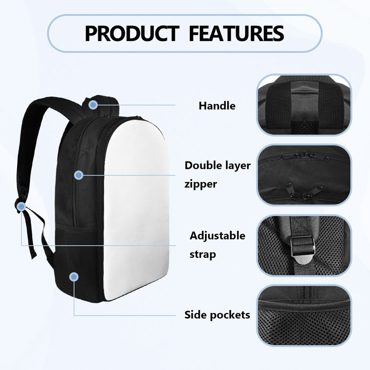 Sac à dos multifonctionnel personnalisé pour enfant : cadeau idéal pour les enfants avec n'importe quelle photo